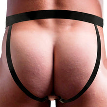 Ham Strap-On INTENSE Hollow Harness, cu dildo din silicon, design realist, ham elastic, dildo culoarea pielii, 16 cm