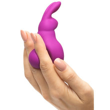 Vibrator mini Happy Rabbit - Clitoral, pentru stimularea clitorisului, 11.5 cm, mov