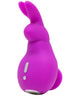Vibrator mini Happy Rabbit - Clitoral, pentru stimularea clitorisului, 11.5 cm, mov