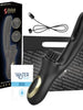 Vibrator rabbit IBIZA Brush Bobbing Vibrator, din silicon hipoalergenic, 10 funcții de vibrație, 7 funcții de mișcare, negru