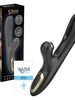 Vibrator rabbit IBIZA Suction Clamping Vibrator, din silicon hipoalergenic, 10 funcții de vibrație, 10 funcții de aspirare clitoridiană, negru