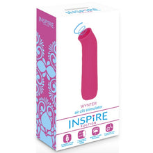 Stimulator clitoris INSPIRE SUCTION Wynter, cu 12 funcții de aspirație, din silicon hipoalergenic, rezistent la apă, roz