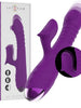 Vibrator rabbit INTENSE IGGY Multifunction, cu 8 funcții de penetrare automată, 8 funcții de pulsații, 8 funcții de oscilații, mov