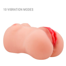 Masturbator realistic INTENSE Catherine, simulare vaginală, cu sunete integrate, 10 funcții de vibrație, rezistent la apă, culoarea pielii