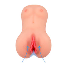 Masturbator realistic INTENSE Catherine, simulare vaginală, cu sunete integrate, 10 funcții de vibrație, rezistent la apă, culoarea pielii