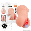 Masturbator realistic INTENSE Catherine, simulare vaginală, cu sunete integrate, 10 funcții de vibrație, rezistent la apă, culoarea pielii