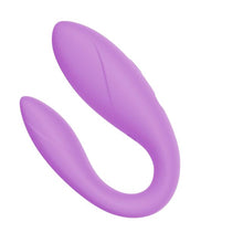 Vibrator stimulator INTOYOU APP - Couple, control prin aplicatie, flexibil, mod vibratie unic, 10 viteze de vibratie, 9.2 cm x 3.3 cm, roz