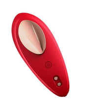 Vibrator Stimulator INTOYOU APP - Panty, pentru stimularea clitorisului, controlat prin aplicatie, 10 functii de vibratie, lungime 8.4 cm, rosu