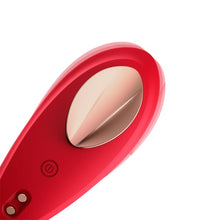 Vibrator Stimulator INTOYOU APP - Panty, pentru stimularea clitorisului, controlat prin aplicatie, 10 functii de vibratie, lungime 8.4 cm, rosu