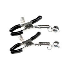 Set 7 accesorii bondage INTOYOU BDSM Line, cu cătușe, zgardă, căluș, bici și mască de ochi, cleme sfârcuri, negru
