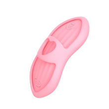 Vibrator pentru deget INTOYOU Laia Heated, control prin aplicație, sincronizare cu muzica, funcție de încălzire, rezistent la apă, roz