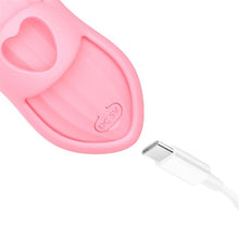 Vibrator pentru deget INTOYOU Laia Heated, control prin aplicație, sincronizare cu muzica, funcție de încălzire, rezistent la apă, roz