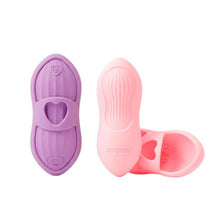 Vibrator pentru deget INTOYOU Laia Heated, control prin aplicație, sincronizare cu muzica, funcție de încălzire, rezistent la apă, roz