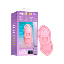 Vibrator pentru deget INTOYOU Laia Heated, control prin aplicație, sincronizare cu muzica, funcție de încălzire, rezistent la apă, roz