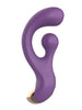 Vibrator rabbit INTOYOU Rolyx 360° Rotating, design curbat, 10 funcții de vibrație, stimulator clitoris cu 10 funcții de rotație, mov