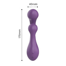 Vibrator rabbit INTOYOU Rolyx 360° Rotating, design curbat, 10 funcții de vibrație, stimulator clitoris cu 10 funcții de rotație, mov