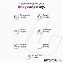 Vibrator dublu INTOYOU Tingly, cu stimulator în formă de deget, control prin aplicație, 9 funcții de mișcare ritmică, din silicon, roșu