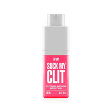 Gel intim INTT Suck my Clit, acțiune triplă de vibrație, pulsație și efect de încălzire progresivă, aromă de căpșuni, 15 ml