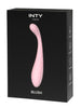 Vibrator INTY TOYS BLUSH, pentru stimularea punctului G, 10 funcții de vibrații ultra-puternice, rezistent la apă IPX7, 18 cm, roz