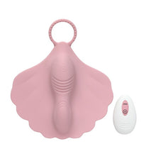 Vibrator cupluri INTY TOYS CORAL, stimulator clitoris și masturbator, control prin telecomandă, 10 funcții de vibrații ultra-puternice, roz