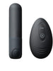 Vibrator bullet INTY TOYS PULSE, pentru clitoris, control prin telecomandă, 10 funcții de vibrații ultra-puternice, silențios, negru