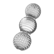Masturbator manual JAMYJOB Tensek Lux 2, cu texturi diverse pentru stimulare intensă, din TPE Ultraskyn, transparent