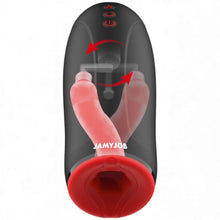 Selecteaza produsul Masturbator automat JAMYJOB Swing-R, cu 3 moduri de oscilație, 6 funcții de vibrație, funcție de încălzire, culoare negru