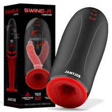 Selecteaza produsul Masturbator automat JAMYJOB Swing-R, cu 3 moduri de oscilație, 6 funcții de vibrație, funcție de încălzire, culoare negru