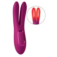 Vibrator dublu JIMMYJANE Solis Ascend 2 Pro, pentru zone intime și clitoris, cu funcție de încălzire, 7 funcții de vibrație, 3 viteze, roz