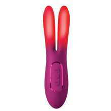 Vibrator dublu JIMMYJANE Solis Ascend 2 Pro, pentru zone intime și clitoris, cu funcție de încălzire, 7 funcții de vibrație, 3 viteze, roz