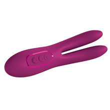 Vibrator dublu JIMMYJANE Solis Ascend 2 Pro, pentru zone intime și clitoris, cu funcție de încălzire, 7 funcții de vibrație, 3 viteze, roz