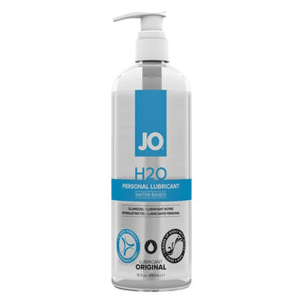 Lubrifiant pe bază de apă JO H2O Personal Lubricant, cu textură nelipicioasă, fără parfum, 480 ml