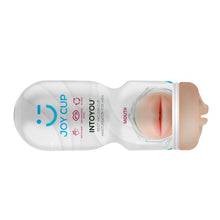 Masturbator manual JOY CUP Mouth Provocative, simulare orală realistă, material moale, culoarea pielii