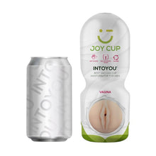 Masturbator manual JOY CUP Vagina Thrilling, simulare vaginală realistă, material moale, culoarea pielii