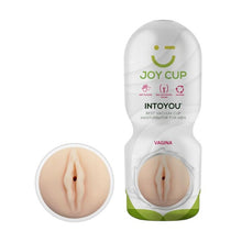 Masturbator manual JOY CUP Vagina Thrilling, simulare vaginală realistă, material moale, culoarea pielii