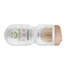 Masturbator manual JOY CUP Vagina Thrilling, simulare vaginală realistă, material moale, culoarea pielii