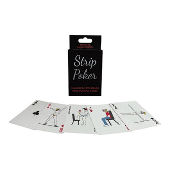 Cărți de joc erotice KHEPER GAMES Strip Poker Humorous, cu 52 de poziții sexuale, potrivit pentru petreceri