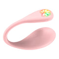 Vibrator interactiv KIIROO SPOT, cu lumini LED curcubeu, control prin aplicație, 6 funcții de vibrație, rezistent la apă, roz