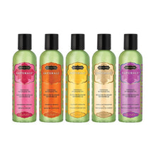 Ulei de masaj KAMASUTRA Naturals Strawberry Dreams, pentru masaj erotic, cu aromă de căpșuni, 59 ml