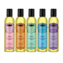 Ulei de masaj KAMASUTRA Aromatics Pleasure Garden, pentru masaj erotic, cu aromă florală și de iasomie, 236 ml