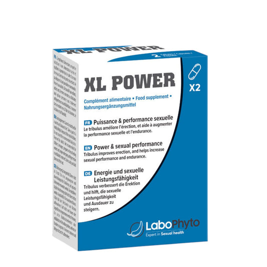 Afrodisiac capsule, XL POWER, Labophyto, 4 în 1, erecție, calitate spermă, testosteron, 2 capsule