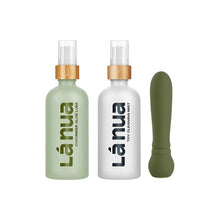 Kit cadou LáNua Vibrator bullet Ultra + Lubrifiant cu aromă de CASTRAVETE ȘI ALOE + Spray curățare jucării sexuale + Geantă de călătorie