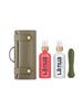 Set cadou LáNua Vibrator bullet Ultra + Lubrifiant cu aromă de PEPENE ROȘU ȘI MENTĂ + Spray curățare jucării sexuale + Geantă de călătorie