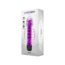 Vibrator LATETOBED Evan, pentru stimulare intensă, viteză ajustabilă, rezistent la apă, 16.5 cm, culoare mov