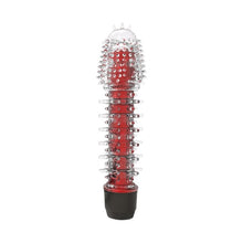 Vibrator LATETOBED Evan, pentru stimulare intensă, viteză ajustabilă, rezistent la apă, 16.5 cm, culoare roșu
