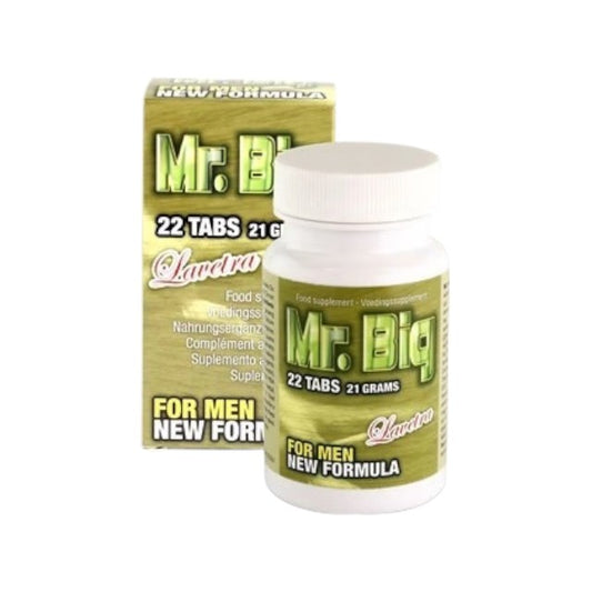 Capsule LAVETRA Mr. Big Penis Enhancement System, pentru mărirea penisului și creșterea libidoului masculin, 22 buc
