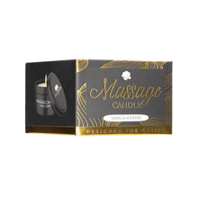 Lumânare pentru masaj LE DÉSIR Massage Candle Vanilla, formulă naturală din ceară de soia și cocos, aromă de vanilie, 100 g