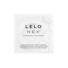 Prezervative LELO - HEX REEngineered, lubrifiate si rezistente, 54 mm , 1 cutie x 12 buc