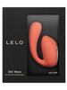 Vibrator dublu LELO IDA WAVE, pentru clitoris și punctul G, control prin aplicație, funcție de rotație, 10 funcții de vibrație, portocaliu