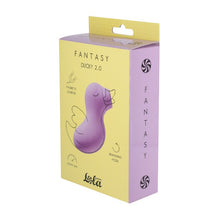 Stimulator clitoris LOLA Fantasy Ducky 2.0, in forma de ratusca, cu 10 functii de aspiratie, rezistent la apa IPX7, culoare mov lavanda